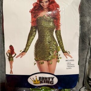 Green Sequin Costume